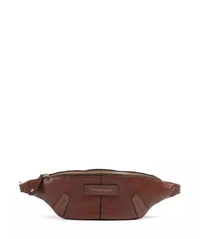 Поясная сумка flavia из мелкозернистой яловой кожи. The Bridge, коричневый