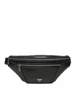Поясная сумка Guess из искусственной кожи, черный
