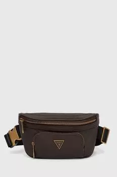 Поясная сумка Guess, коричневый