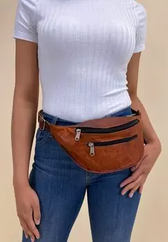 Поясная сумка Gusti Leder, коричневый