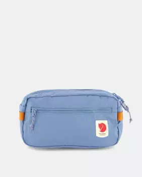 Поясная сумка High Coast Hip Pack Голубого цвета с застежкой-молнией Fjllrven