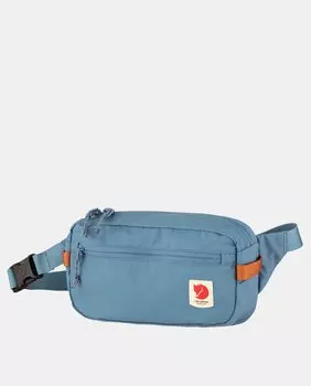 Поясная сумка High Coast Hip Pack Голубого цвета с застежкой-молнией Fjllrven, светло-синий