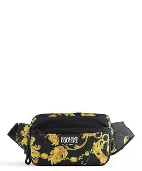 Поясная сумка Iconic с принтом логотипа, полиэстер Versace Jeans Couture, черный