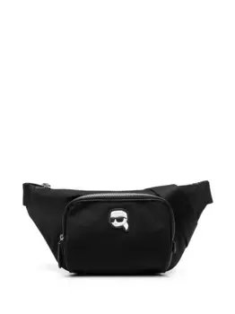 Поясная сумка Ikon KARL LAGERFELD, черный