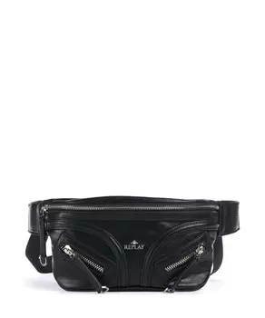 Поясная сумка из искусственной кожи Replay, черный