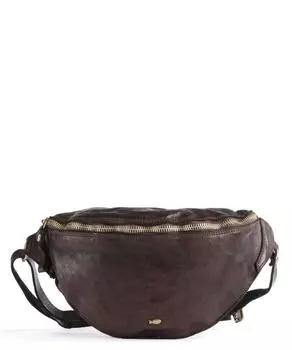 Поясная сумка из мелкозернистой яловой кожи. Campomaggi, коричневый
