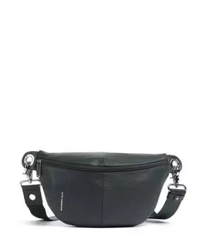 Поясная сумка из мягкой кожи из зерненой телячьей кожи Mandarina Duck, зеленый