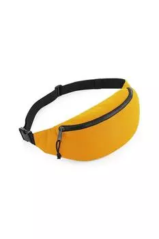 Поясная сумка из переработанных материалов Bagbase, желтый