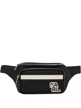 Поясная сумка K/Athleisure KARL LAGERFELD, черный
