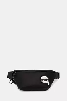 Поясная сумка K/Ikon Karl Lagerfeld, черный