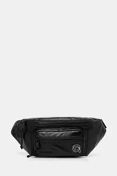 Поясная сумка K/Ikon Karl Lagerfeld, черный