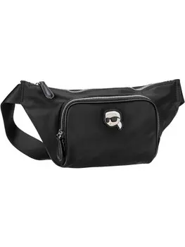 Поясная сумка Karl Lagerfeld Ikonik 2.0, черный