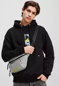 Поясная сумка KARL LAGERFELD JEANS, серый