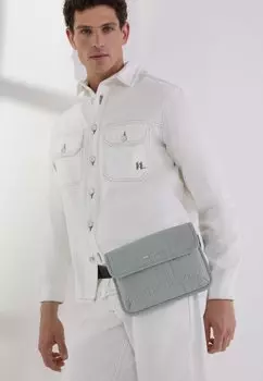Поясная сумка KARL LAGERFELD, серый