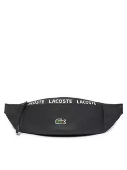Поясная сумка Lacoste с логотипом, черный