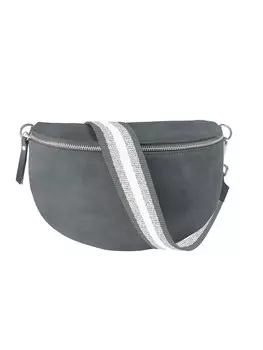 Поясная сумка lePelou ELVA large, темно-серый