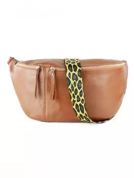 Поясная сумка lePelou LEONA, коричневый