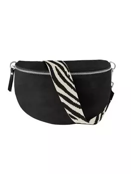 Поясная сумка lePelou LIVIA large, пятнистый черный