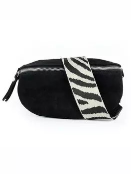 Поясная сумка lePelou LIVIA small, пятнистый черный