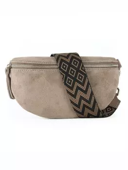 Поясная сумка lePelou NOA, серо-коричневый