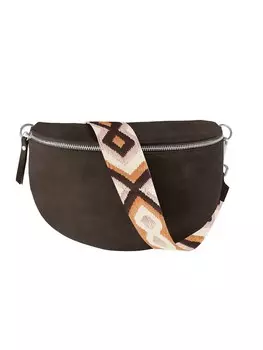 Поясная сумка lePelou ONDA large, темно-коричневый