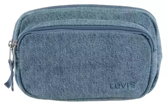 Поясная сумка Levi's, имитация джинсовой ткани, сумка через плечо, сумка через плечо, синий