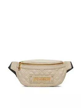 Поясная сумка Love Moschino, экрю