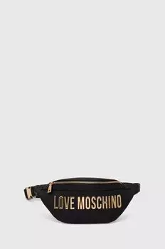 Поясная сумка Love Moschino, черный