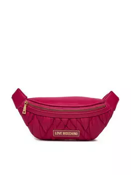 Поясная сумка Love Moschino, розовый