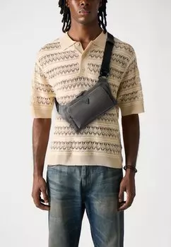 Поясная сумка MILANO FLAT BUMBAG Guess, темно-серый