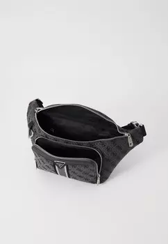 Поясная сумка MILANO MAXI BUM BAG WITH FRONT Guess, черный
