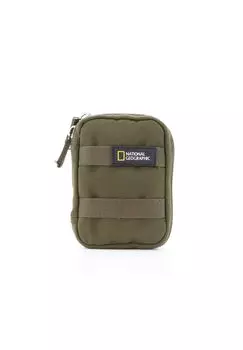 Поясная сумка Milestone, изготовленная из переработанных ПЭТ-бутылок NATIONAL GEOGRAPHIC, хаки