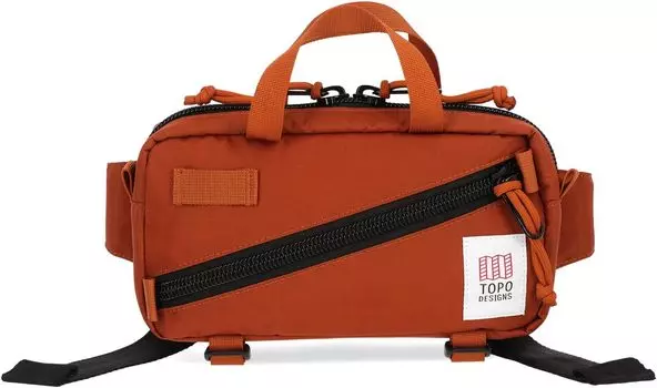 Поясная сумка Mini Quick Pack Topo Designs, цвет Clay
