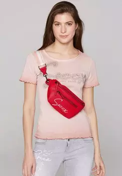 Поясная сумка MIT LOGO PRINT UND WECHSELGURT Soccx, красный