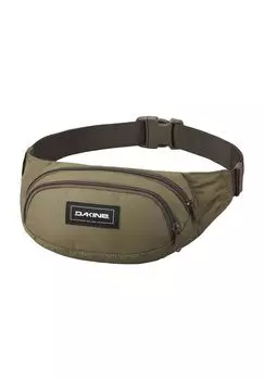 Поясная сумка, нашивка, отделения на молнии DAKINE, цвет Utility Green