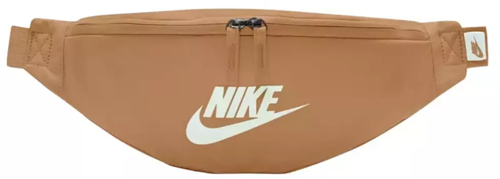 Поясная сумка Nike Heritage (3 л), цвет Flax/White