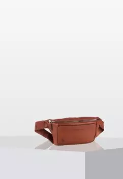 Поясная сумка Piquadro, цвет cognac