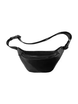 Поясная сумка Pull&Bear Fanny Pack, черный
