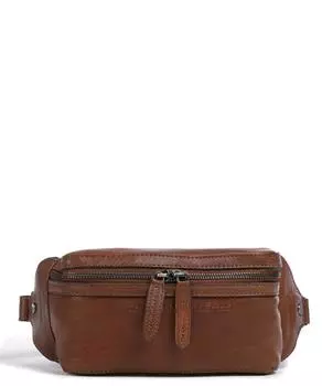 Поясная сумка Ramiro из зернистой яловой кожи. The Chesterfield Brand, коричневый