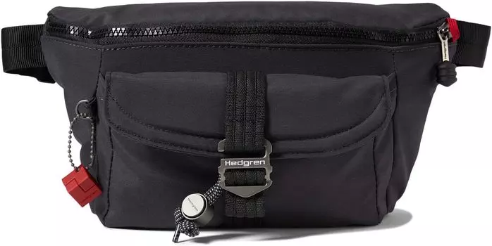 Поясная сумка с картой Hedgren, цвет Black Storm