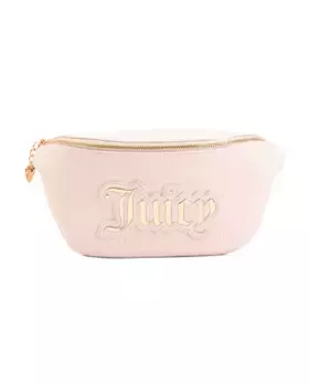 Поясная сумка с логотипом Juicy Couture, цвет Powder Blush