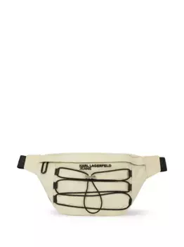 Поясная сумка с логотипом Karl Lagerfeld Jeans, нейтральный