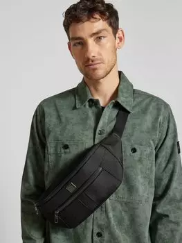 Поясная сумка с нашивкой-лейблом, модель 'Sackaquare' SAMSONITE, черный