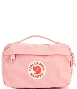 Поясная сумка с нашивкой-логотипом Fjallraven Kanken Hip Pack, розовый