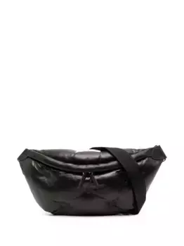 Поясная сумка с нашивкой-логотипом MAISON MARGIELA, черный