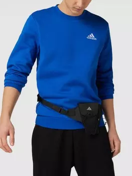 Поясная сумка с принтом этикетки ADIDAS SPORTSWEAR, черный