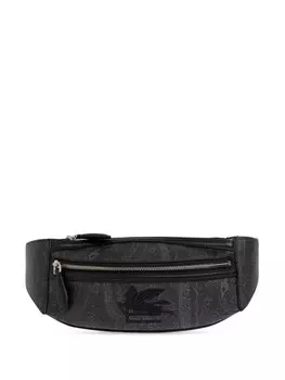 Поясная сумка с узором пейсли ETRO, черный