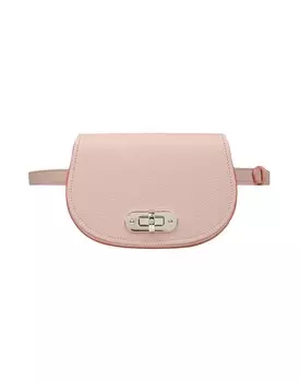 Поясная сумка Serapian, бледно-розовый