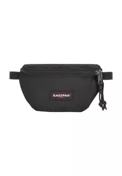 Поясная сумка Springer, нашивка, регулируемый набедренный ремень, однотонная, 2 л EASTPAK, черный