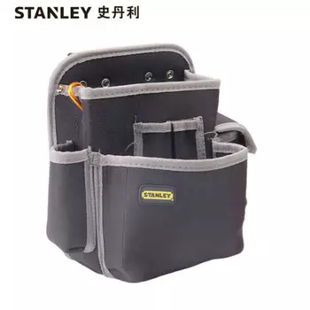 Поясная сумка Stanley с четырьмя карманами и двойным разъемом для инструментов 96-253-23